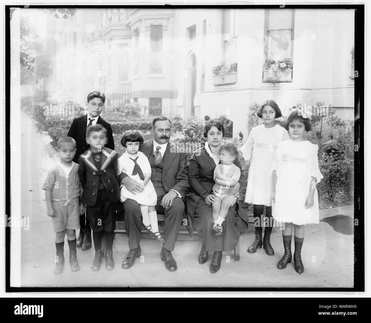 Family profession Black and White Stock Photos Images Alamy