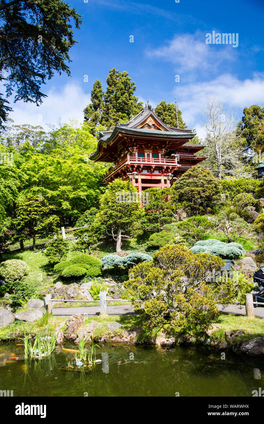 The Japanese Tea Garden, San Francisco, California, United States. The