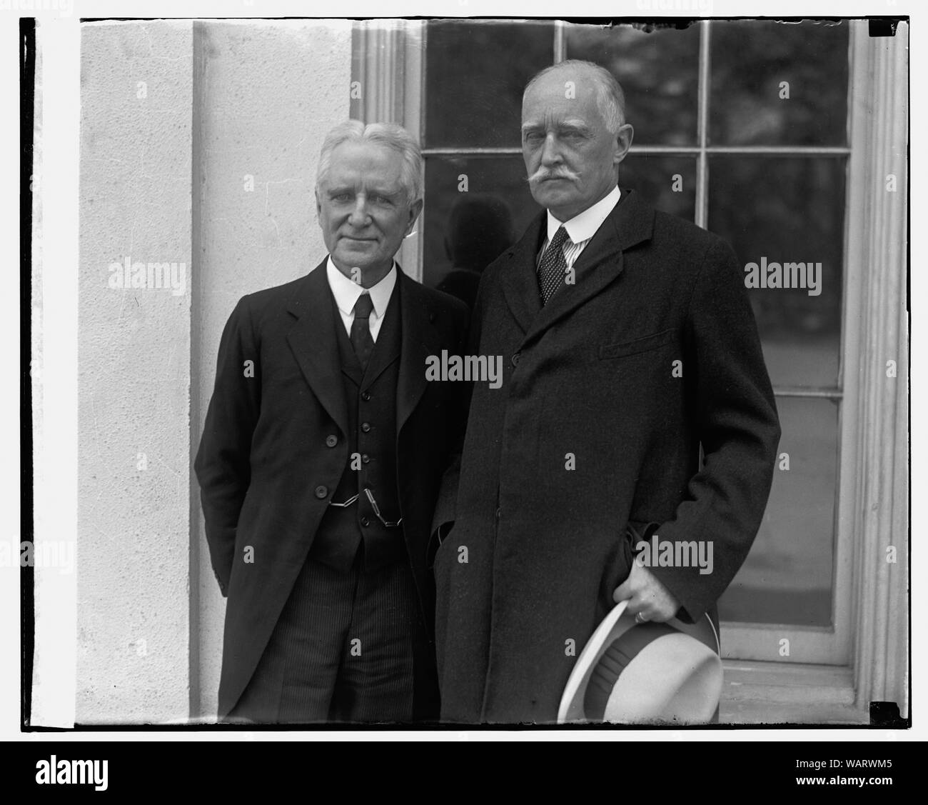 Dr. L.P. Jacks & Sir Esme Howard, 4/23/29 Stock Photo
