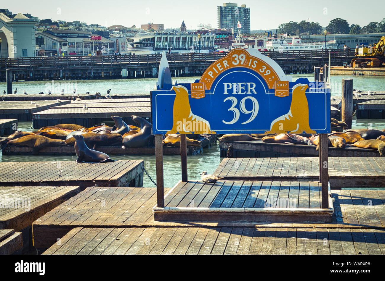 Pier 39 Sign