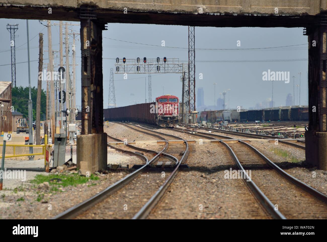 Railroad Yard High Resolution Stock Photography and Images - Alamy