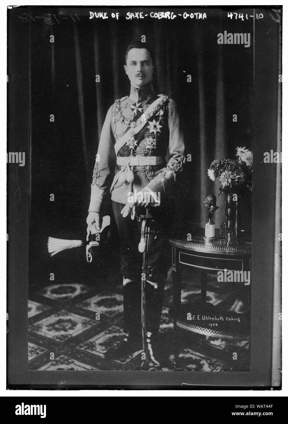 Duke of Saxe-Coburg-Gotha Stock Photo - Alamy