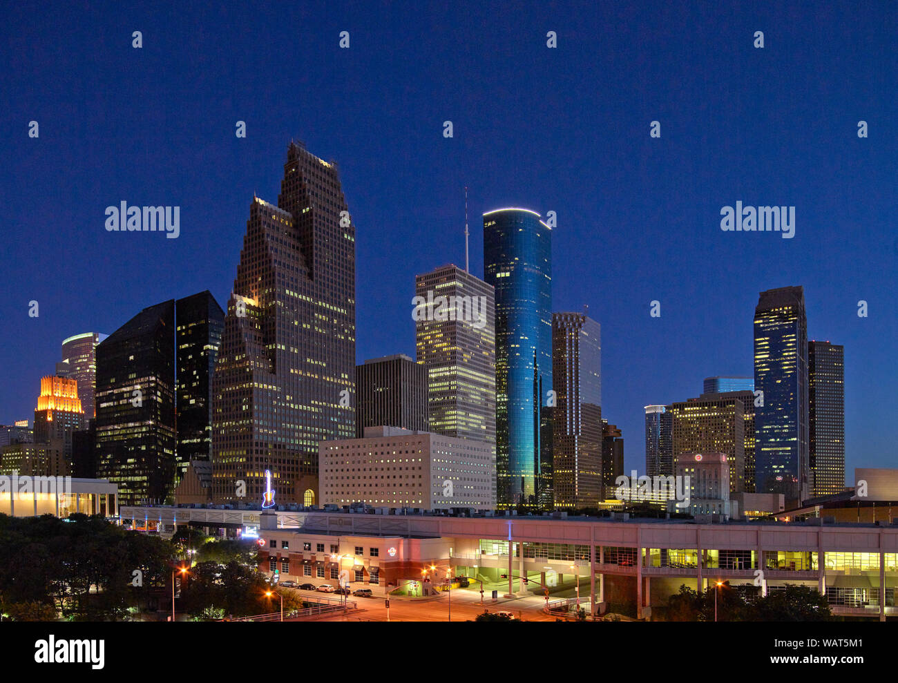 Houston texas skyline hi-res stock photography and images - Alamy