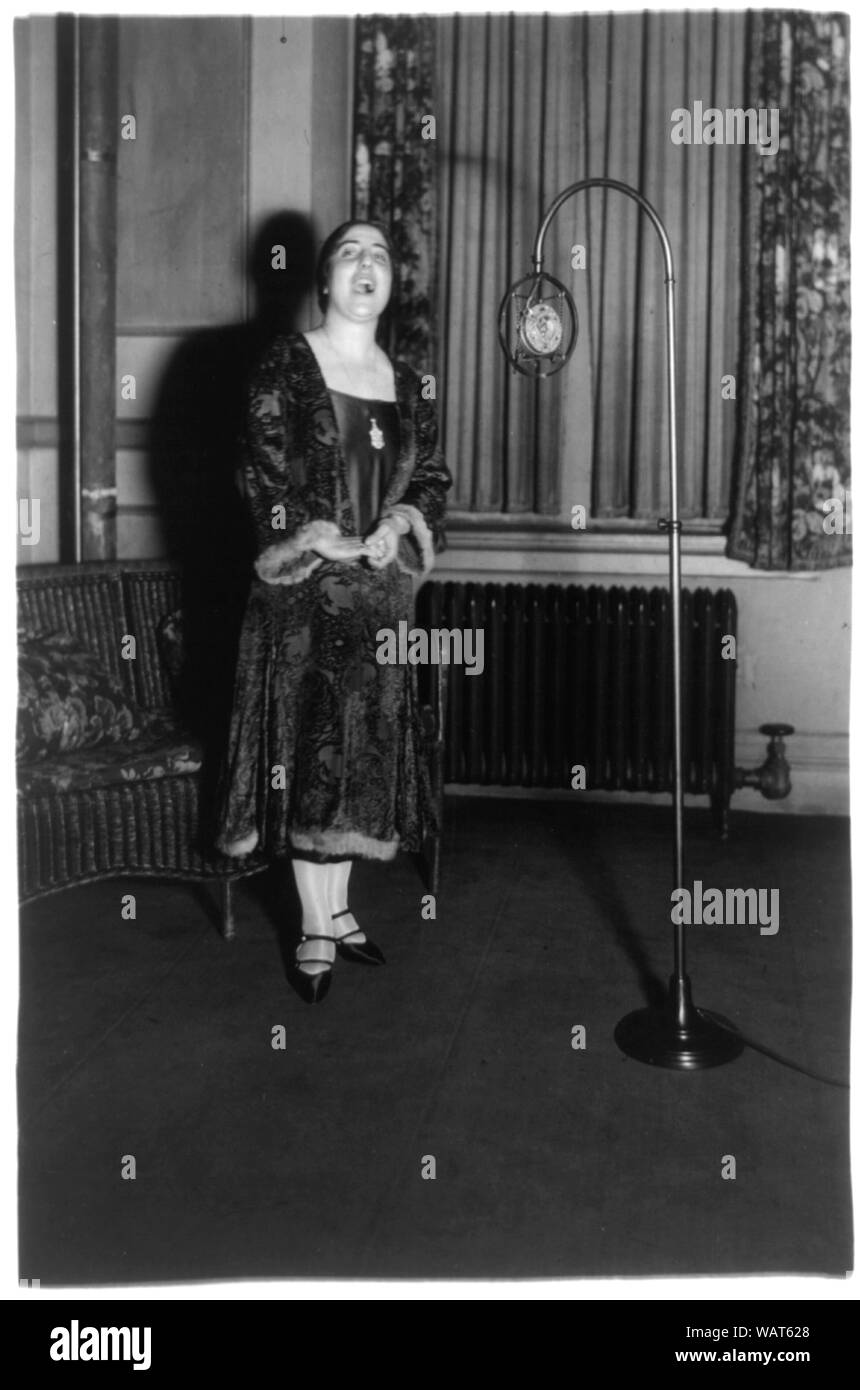 Dusolina Giannini, 1902 Stock Photo Alamy