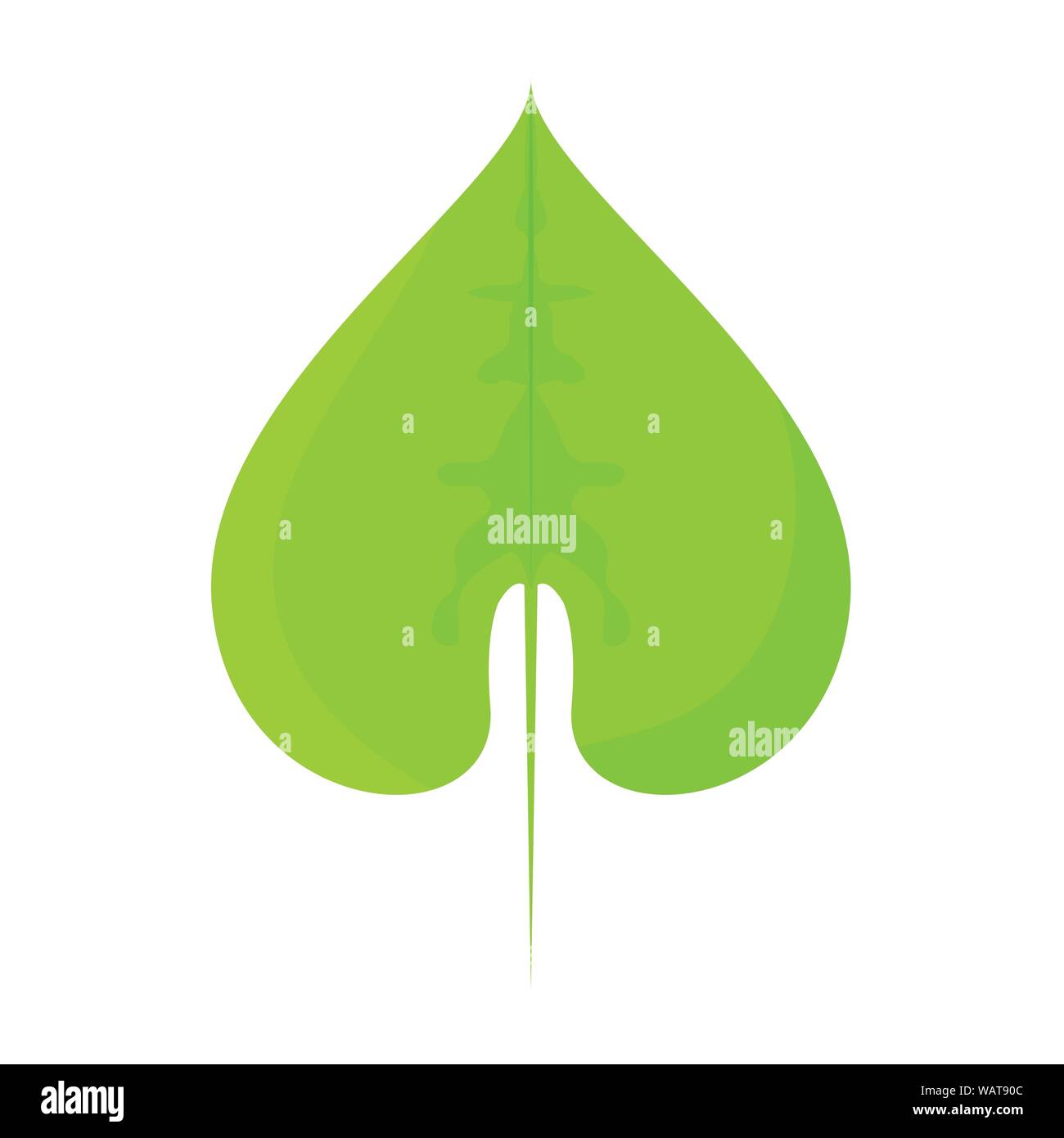 Abstract Green Leaf Stock Vector Image & Art Alamy