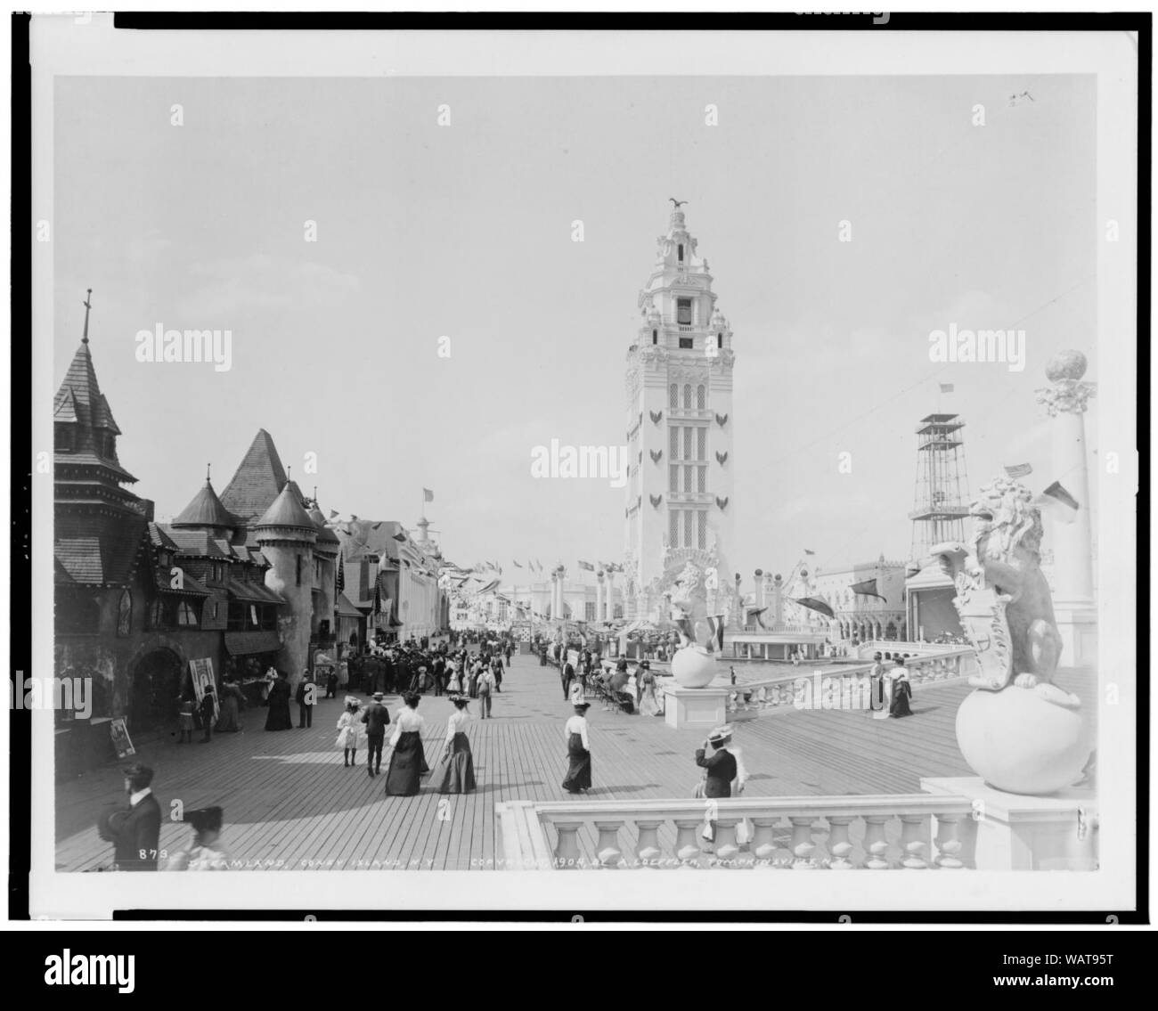 Dreamland, Coney Island, N.Y. Stock Photo