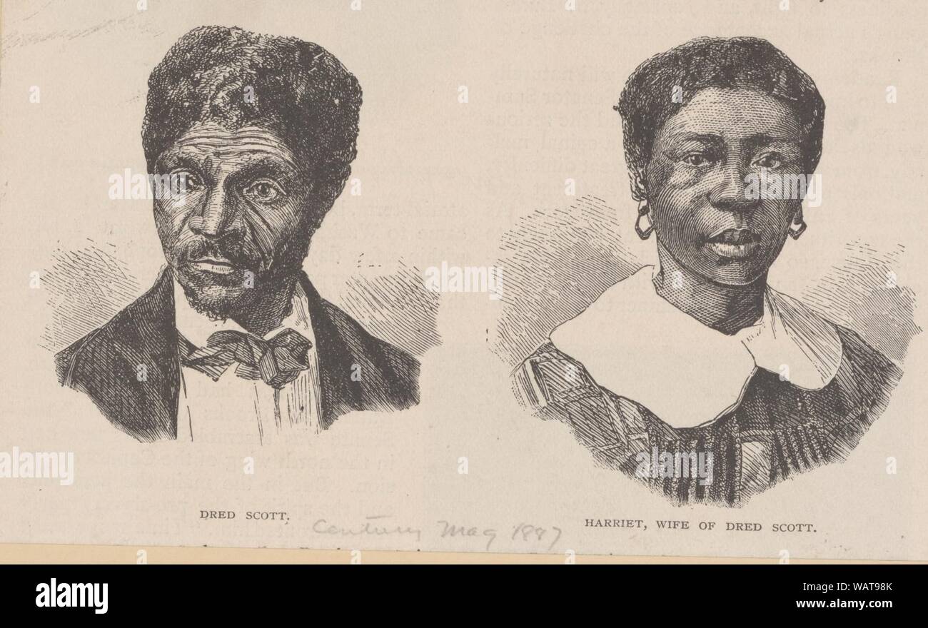 Dred Scott. Harriet, wife of Dred Scott Stock Photo - Alamy
