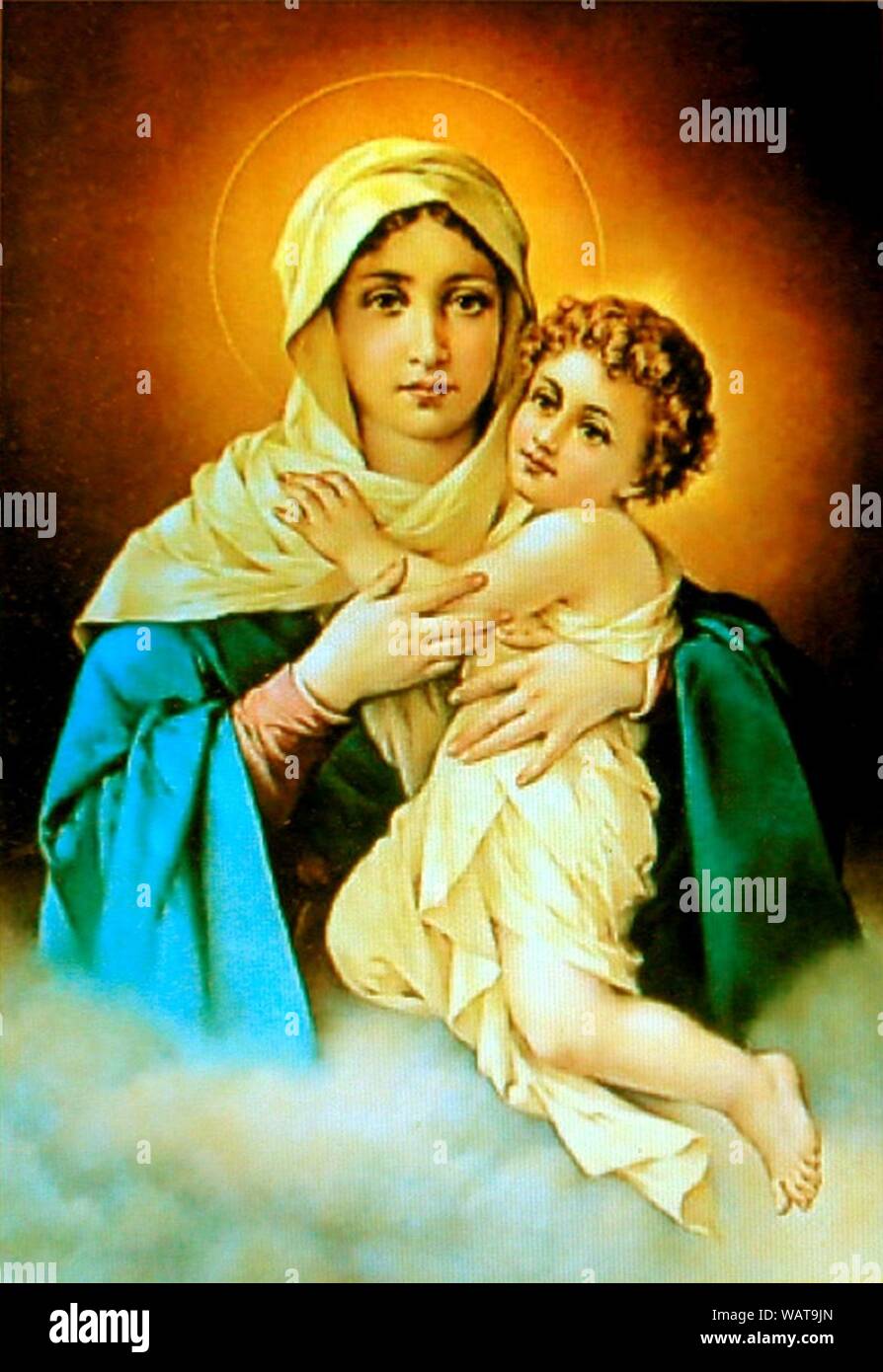 Dreimal wunderbare Mutter Stock Photo - Alamy