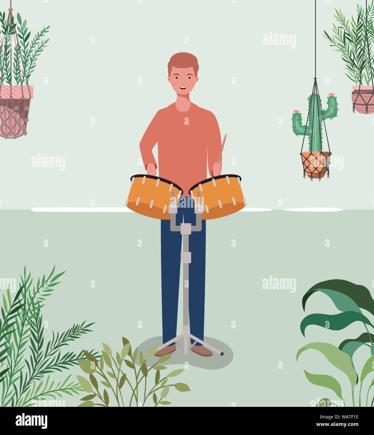 Timpani cartoon illustration hires stock photography and images Alamy