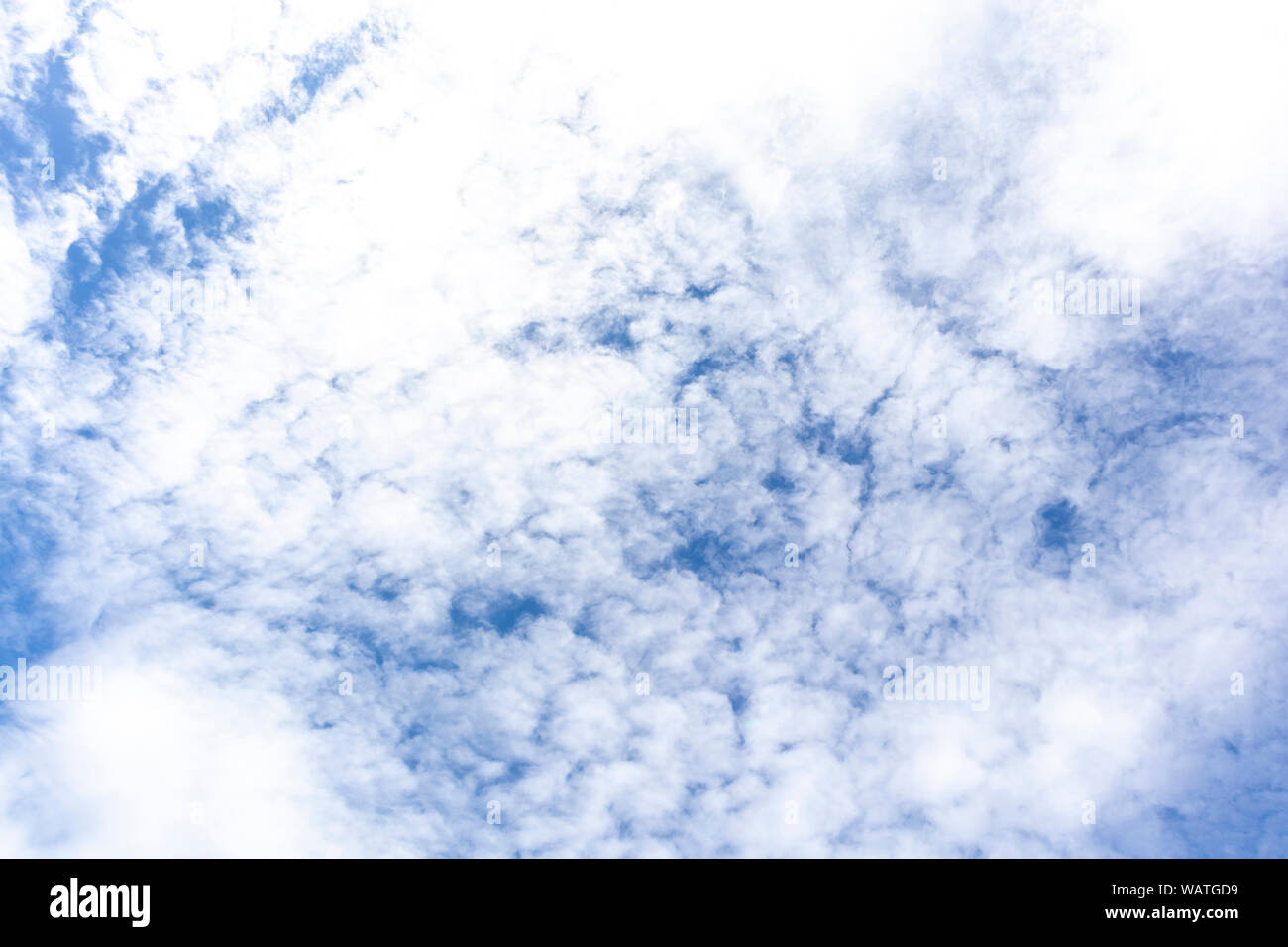 Beautiful blue sky with cloudy background and texture Stock Photo - Alamy