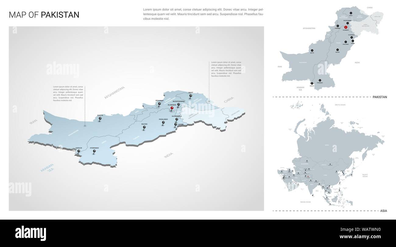 Vector Set Of Pakistan Country Isometric 3d Map Pakistan Map Asia Map With Region State Names And City Names Stock Vector Image Art Alamy https www alamy com vector set of pakistan country isometric 3d map pakistan map asia map with region state names and city names image264849116 html