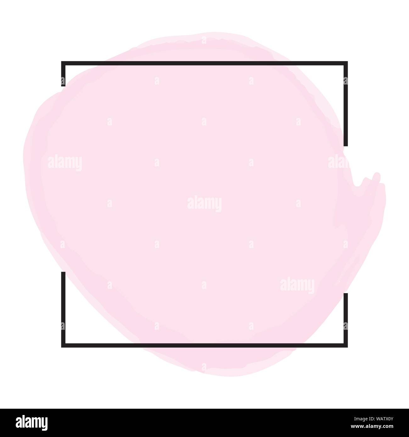 Frame Template Design Digital Watercolor In Vector Wedding Decoration frame-template-design-digital-watercolor-in-vector-wedding-decoration