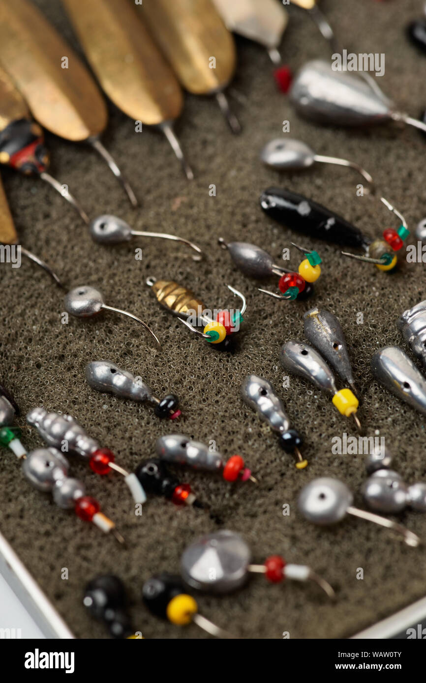 https://c8.alamy.com/comp/WAW0TY/set-of-lures-for-ice-fishing-close-up-WAW0TY.jpg