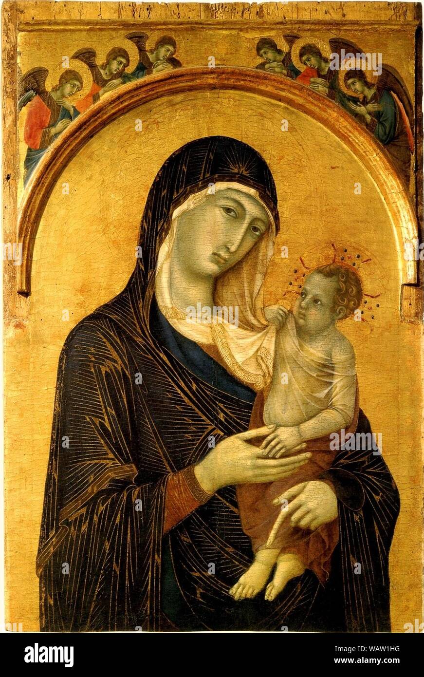 Duccio madonna hi-res stock photography and images - Alamy