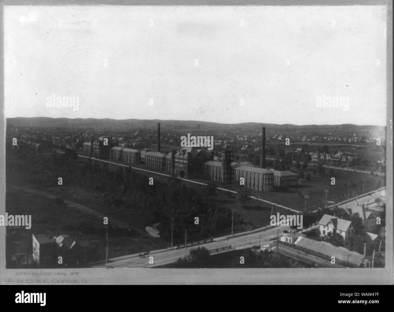 Dueber Hampden Watch Works Canton Ohio Stock Photo Alamy