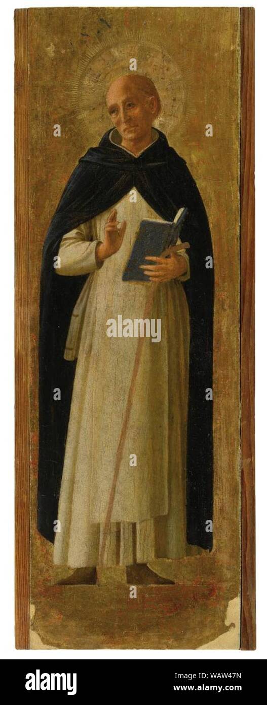 Due santi, angelico 2 Stock Photo - Alamy