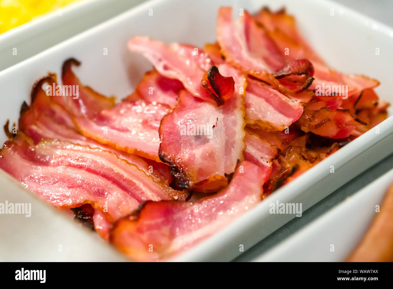 Bacon for Breakfast Stock Photo - Alamy