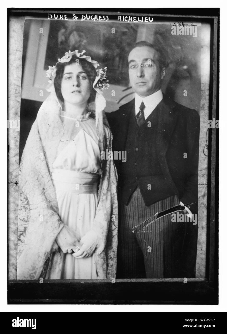 Duke and Duchess Richlieu Stock Photo Alamy