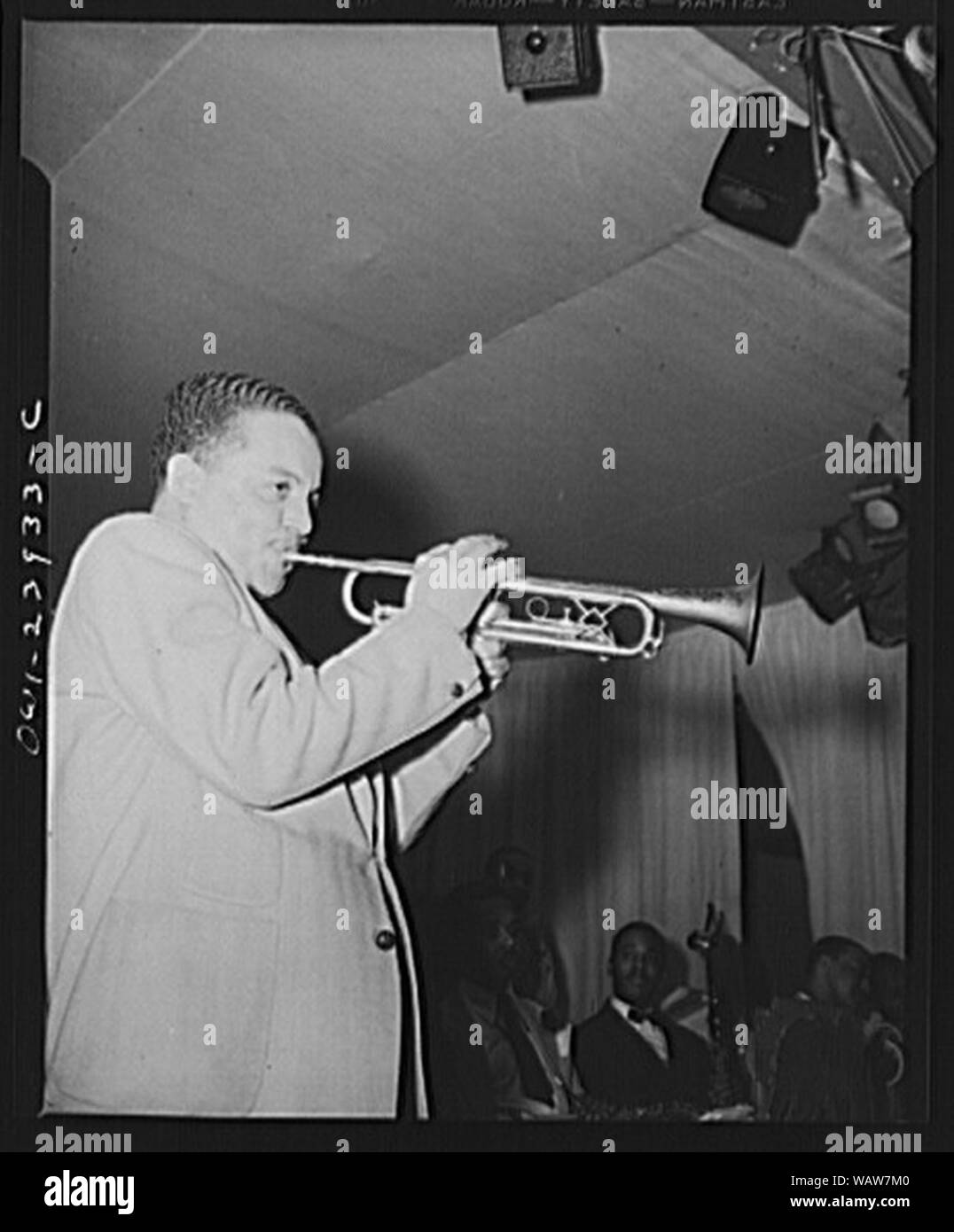 Duke Ellington Hurricane Ballroom trumpet player Stock Photo Alamy