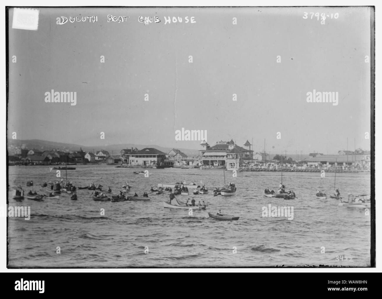 Duluth Boat Club House Stock Photo Alamy