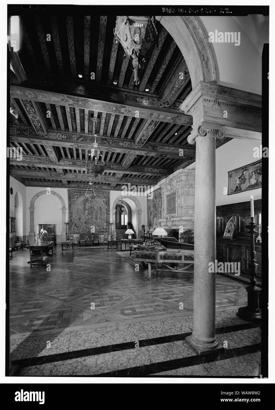 Dumbarton Oaks music room Stock Photo Alamy