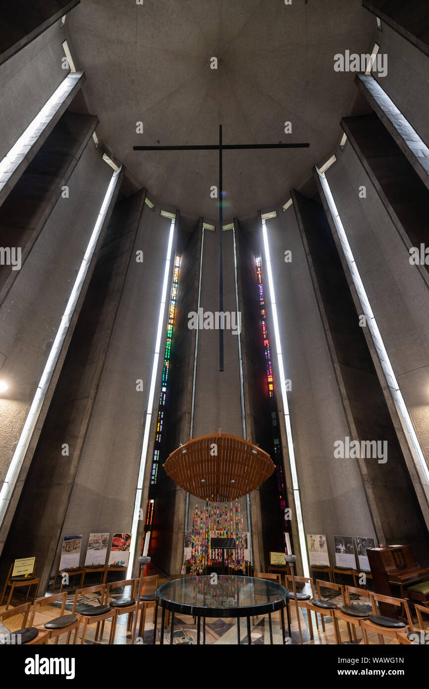 Coventry Cathedral interior Stock Photo - Alamy