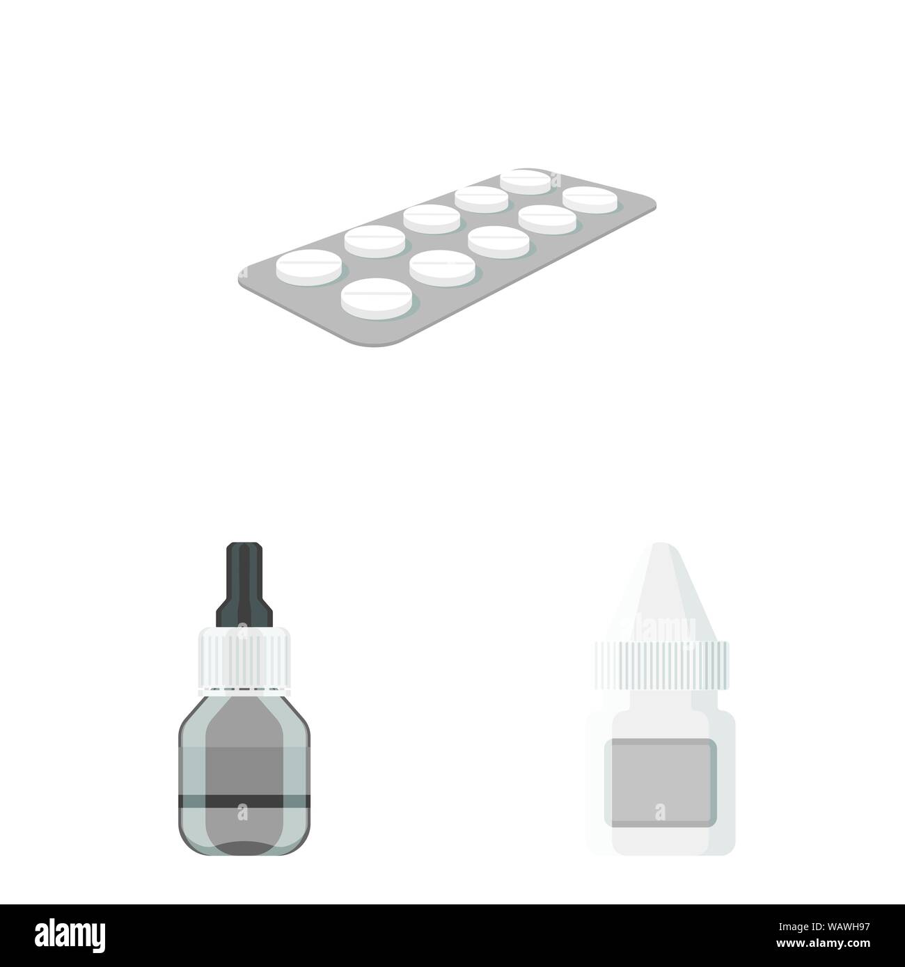Vector illustration of medicine and health icon. Set of medicine and ...