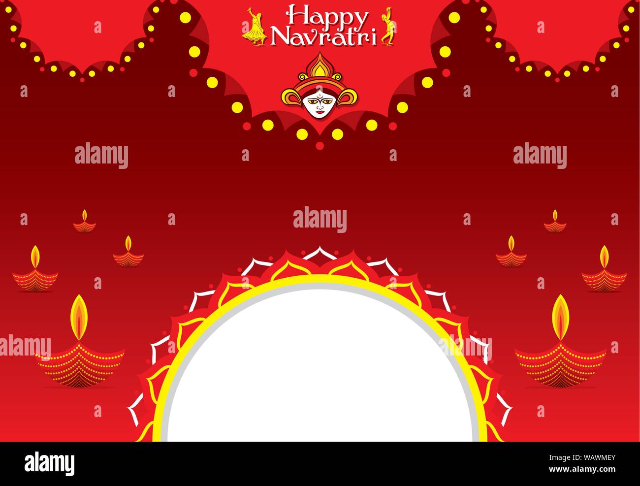 Indian Religion navratri Festival or Durga Puja, festival sale business  banner design Stock Vector Image & Art - Alamy
