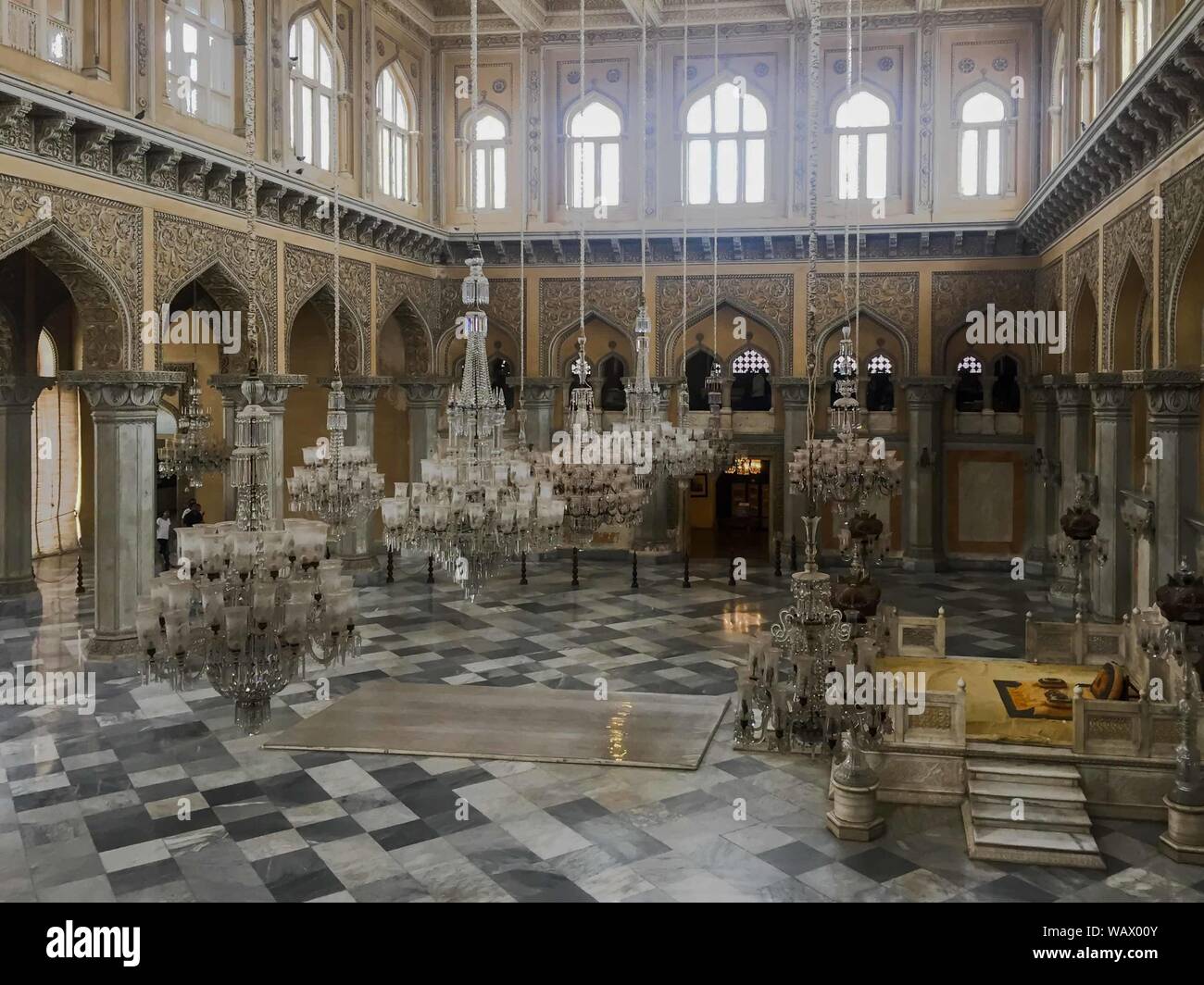 JULY 9, 2019-HYDERABAD INDIA : Detail interior design for the ceiling ...