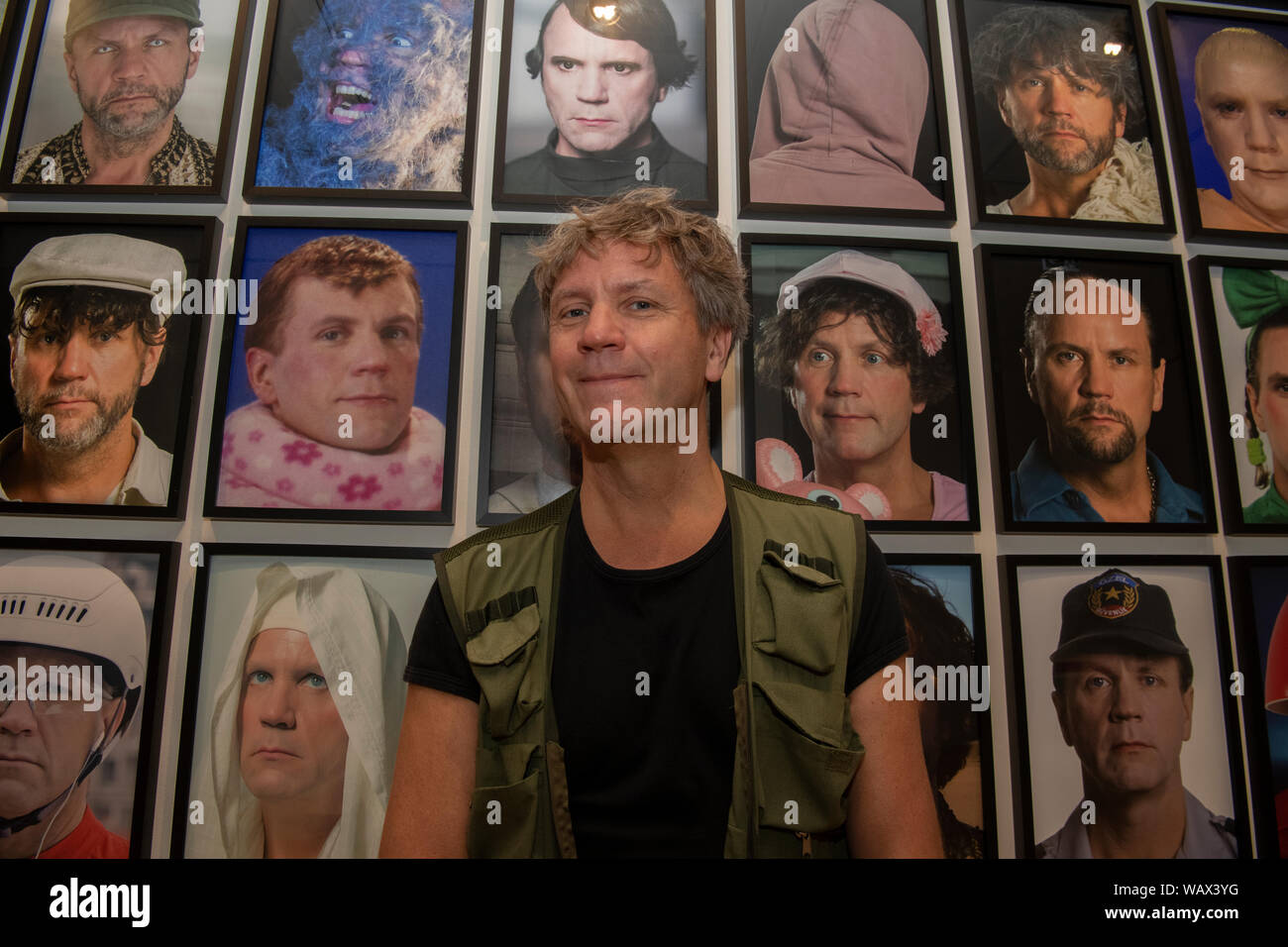Berlin Germany 22nd Aug 2019 The Artist Bjorn Melhus Sits In