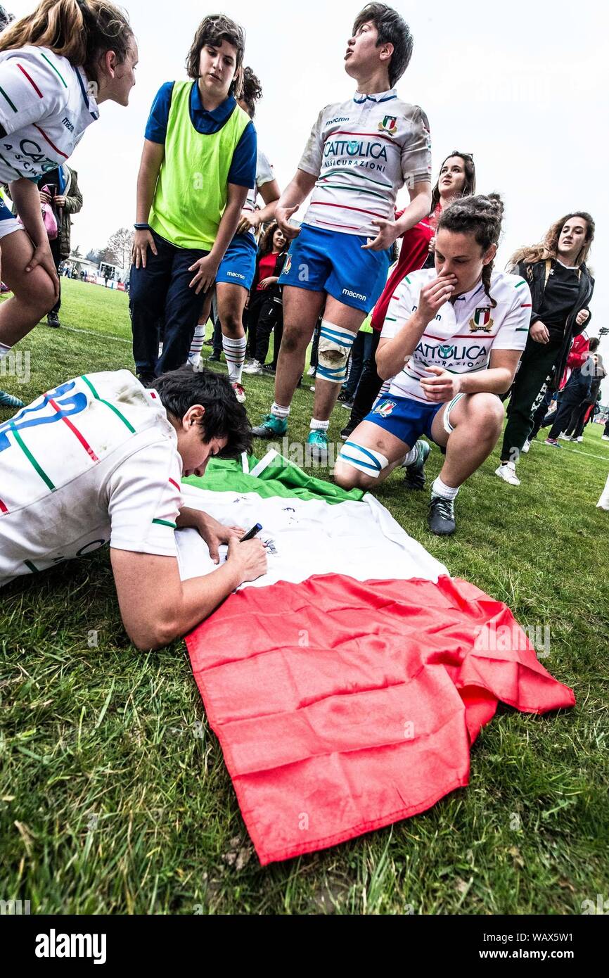 6 Autographes Originaux Rugby Italie Années 30/40 – GUF/ASD/CUS – Torino – Rares – Histoire