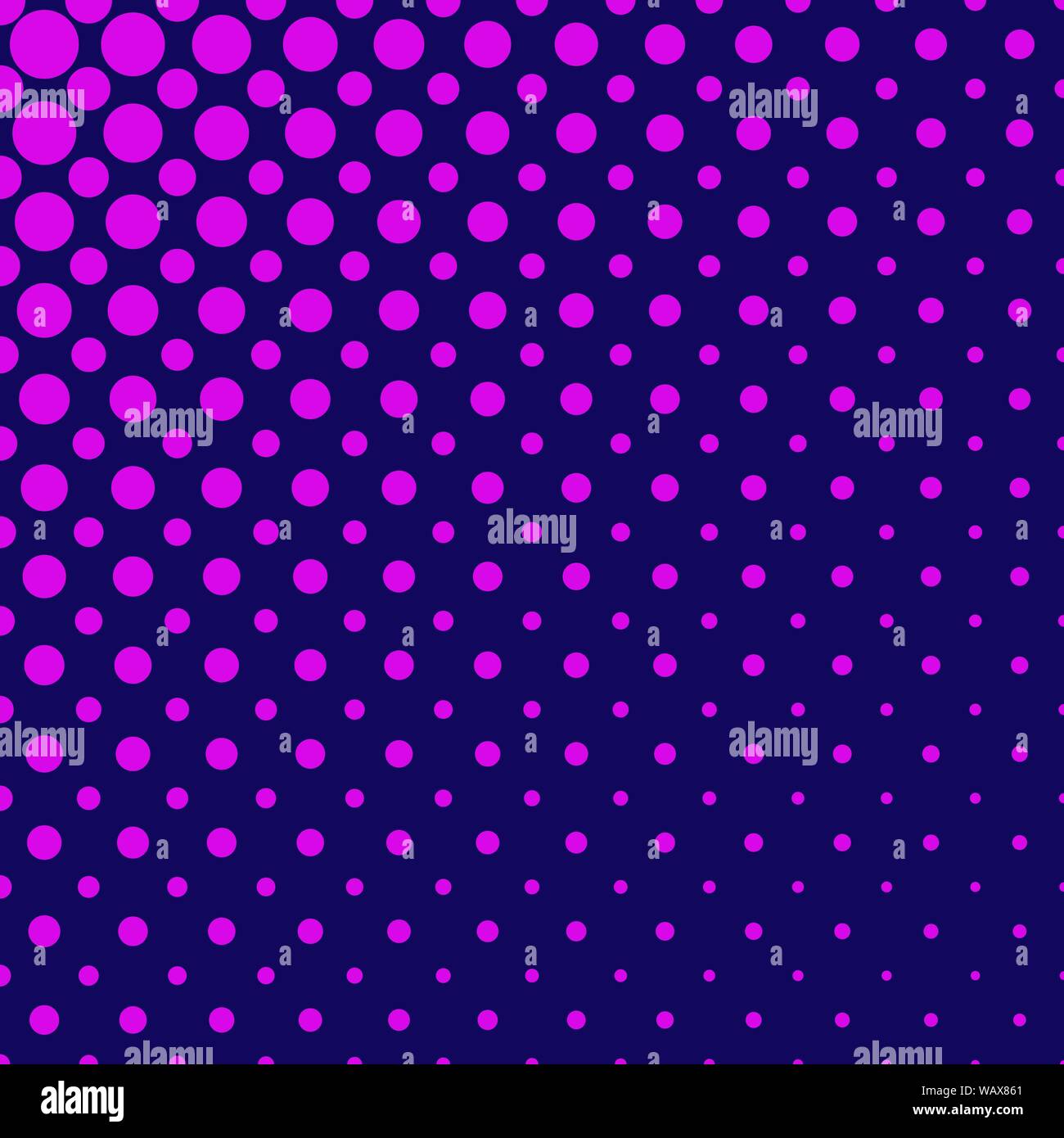 Color Abstract Repeating Halftone Dot Pattern Background Vector Graphic Design From Circles 