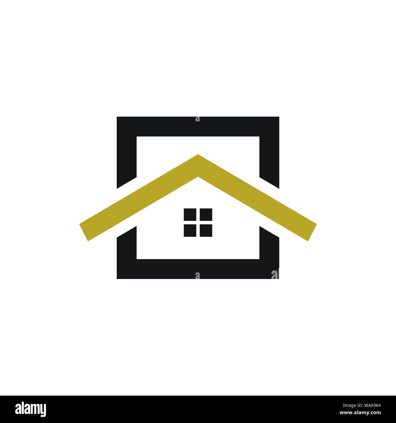 Real estate house graphic design template vector Stock Vector Image