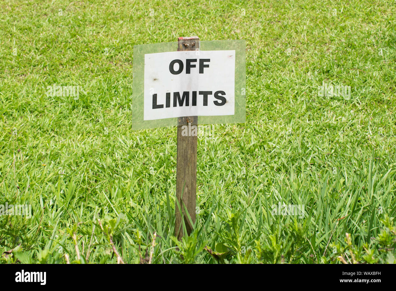 Off limits sign hires stock photography and images Alamy