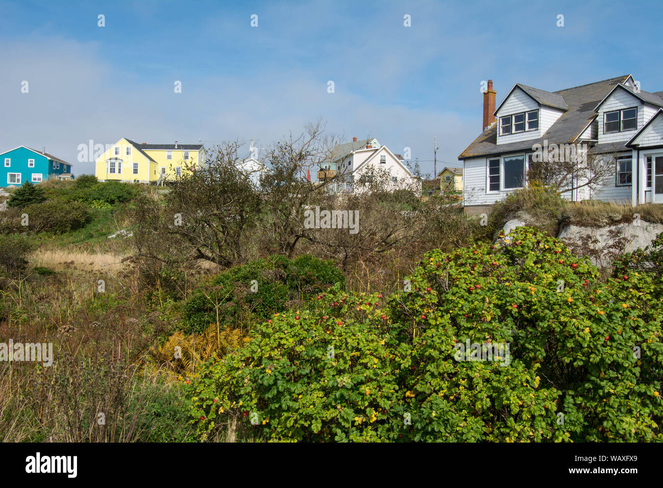 Peggys Cove Nova Scotia Canada Stock Photo Alamy