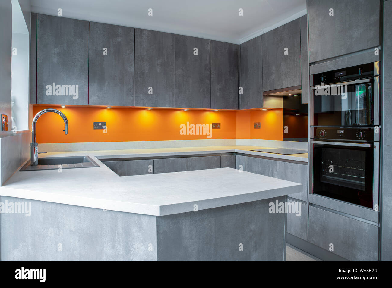 Orange Kitchens Orange Kitchen Interior Design Kitchen Kitchen