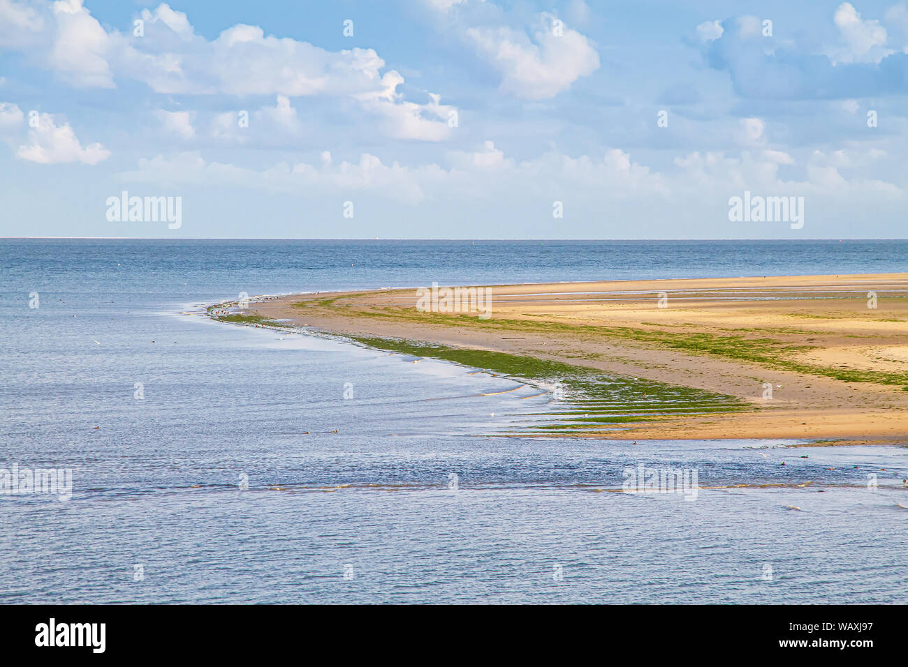 Coast of Wittduen, Island Amrum, Germany Stock Photo