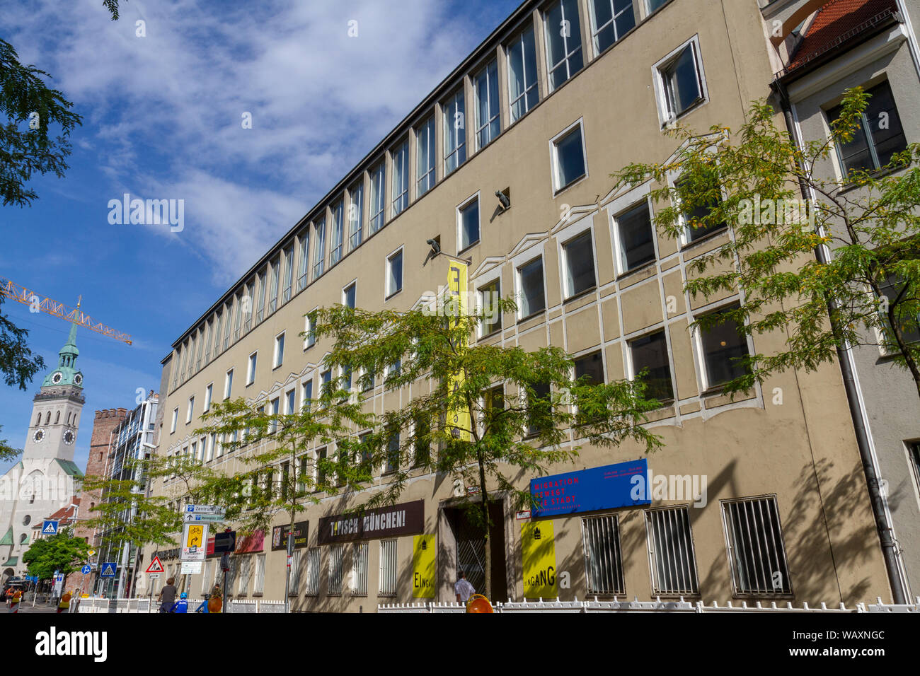 The Münchner Stadtmuseum (Munich Stadtmuseum) is the city museum for Munich, Bavaria, Germany. Stock Photo