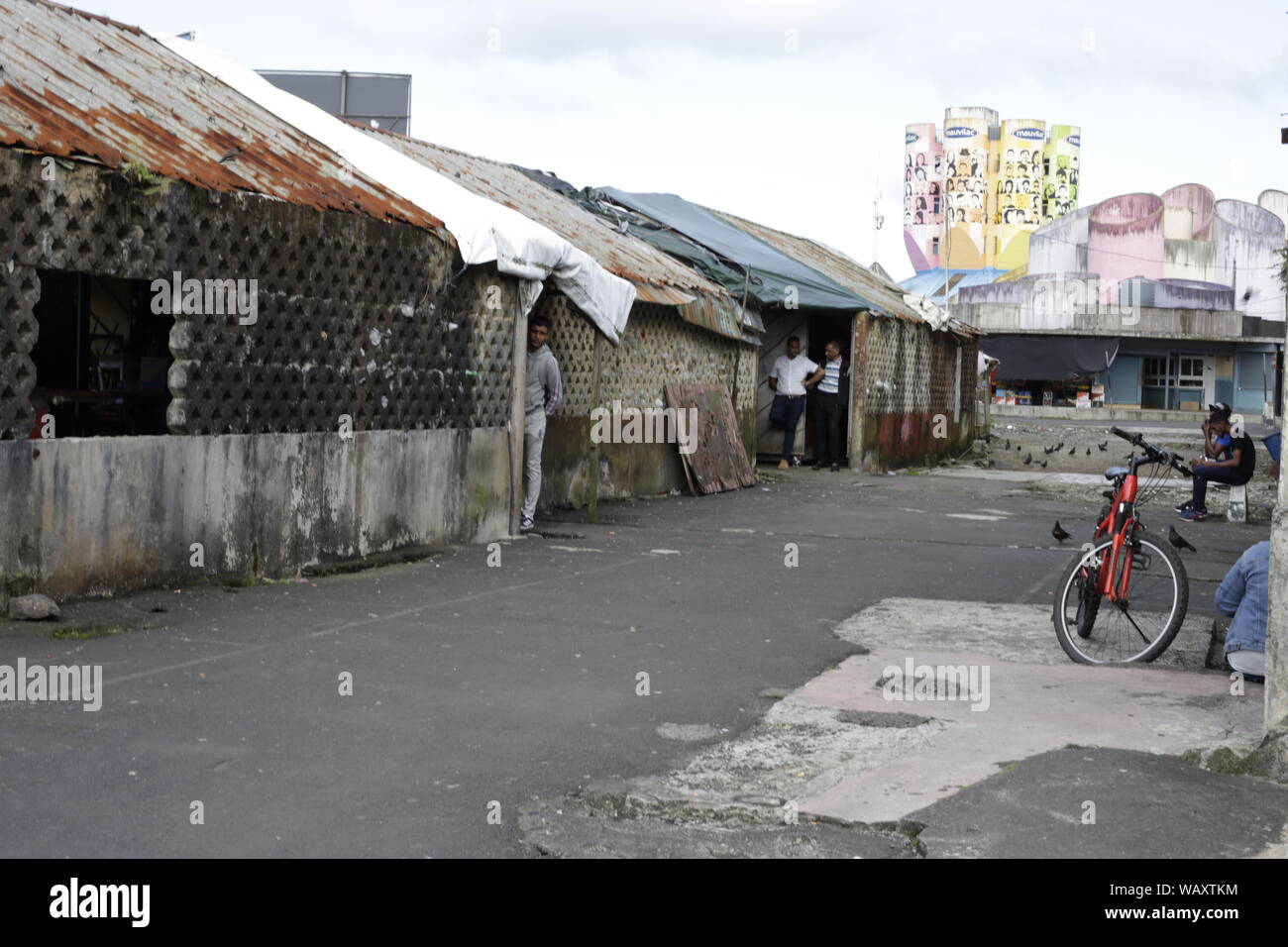 Curepipe (Mauritian Creole pronunciation: [kiːəpip]) also known as La Ville-Lumière Stock Photo