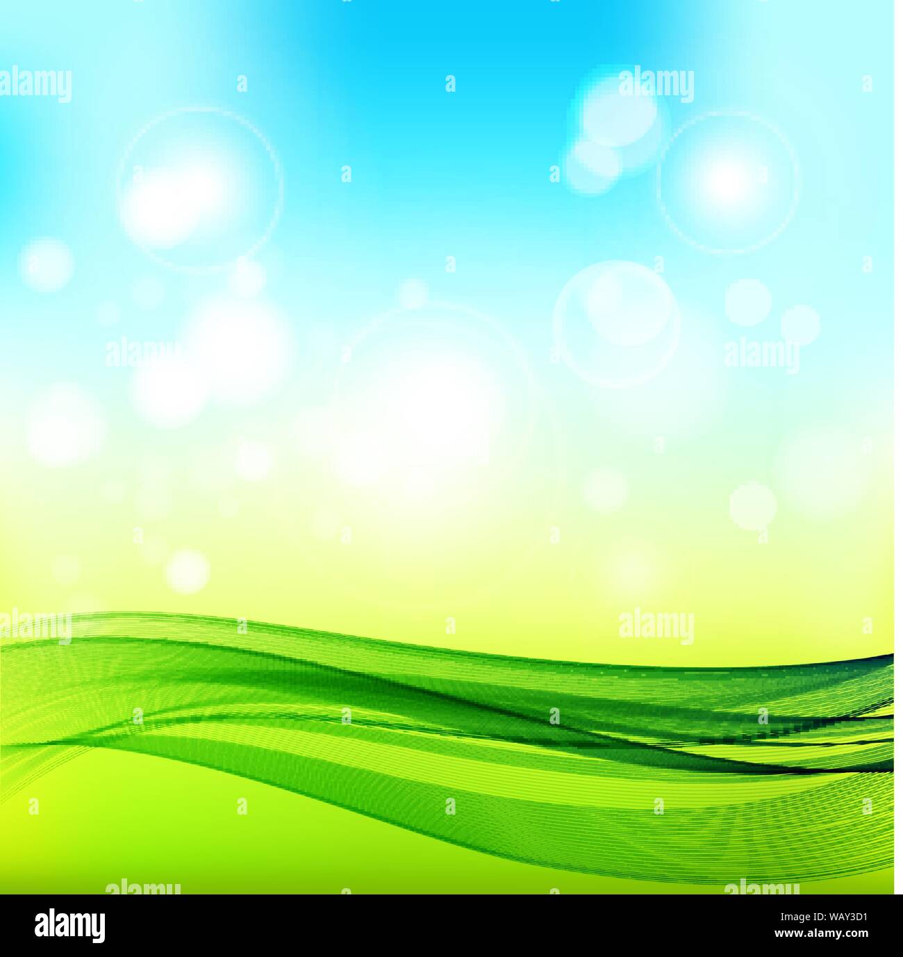 Abstract spring background Stock Vector