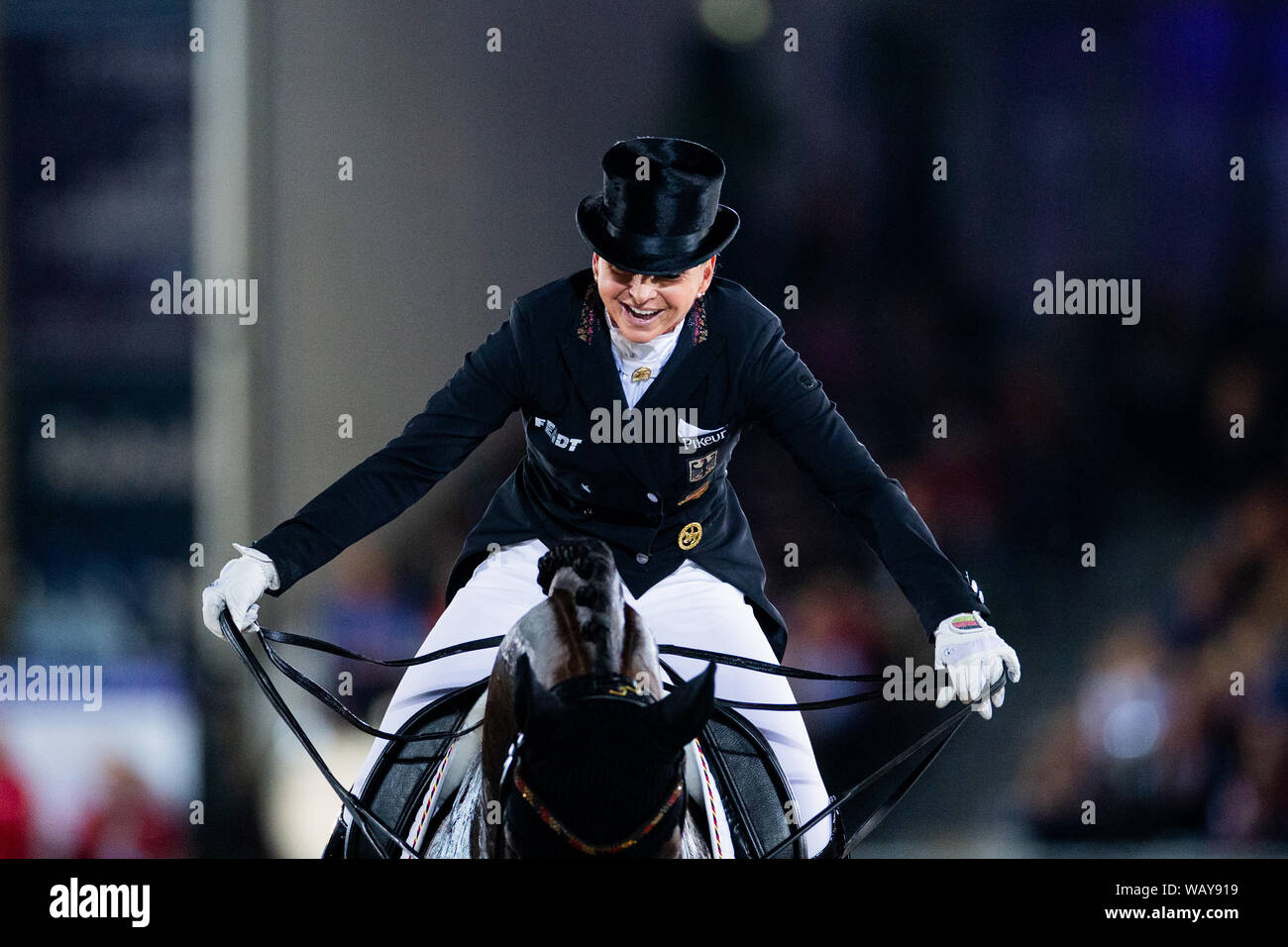 Euro Equestrian Rider Rotterdam, Netherlands. 22nd Aug, 2019. European Championship ...