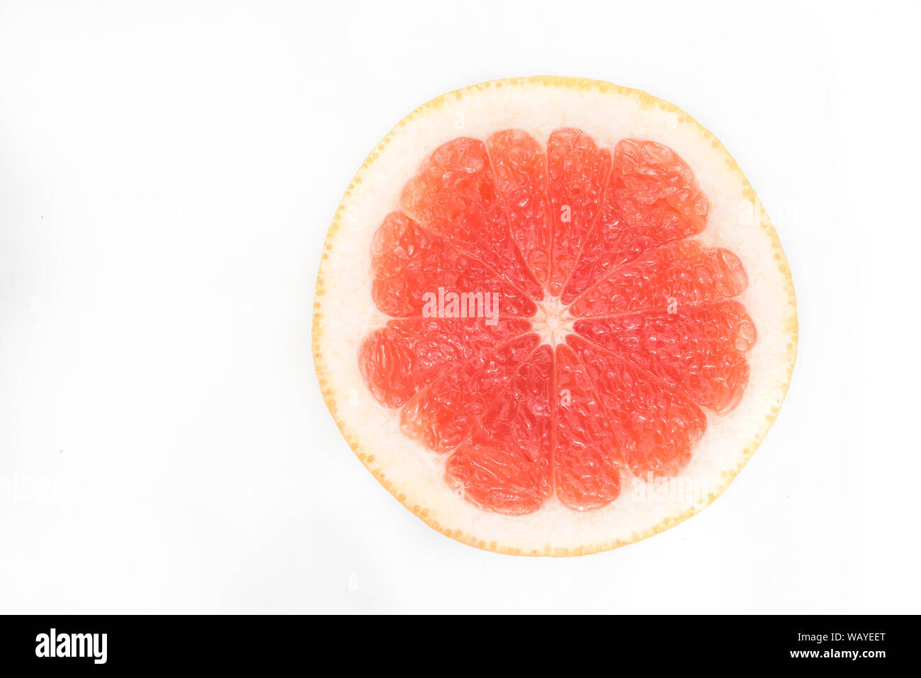 A crosssection of Pink Grapefruit Stock Photo Alamy