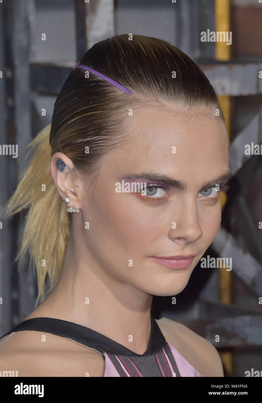 Hollywood, Ca. 21st Aug, 2019. Cara Delevingne, at LA Premiere Of ...