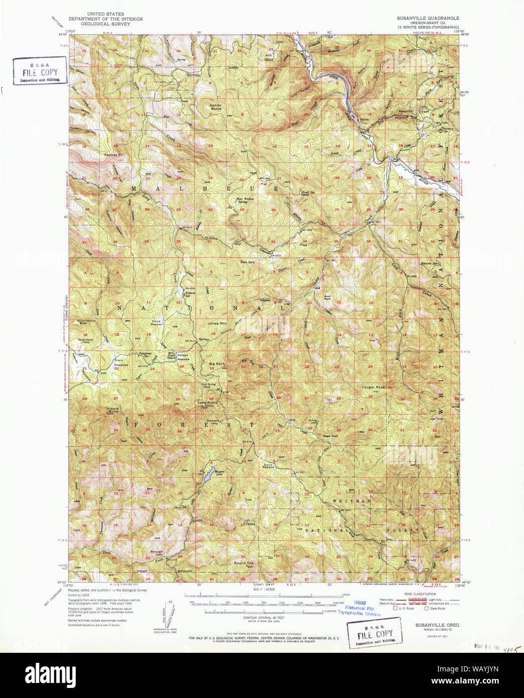 Map of susanville hi-res stock photography and images - Alamy