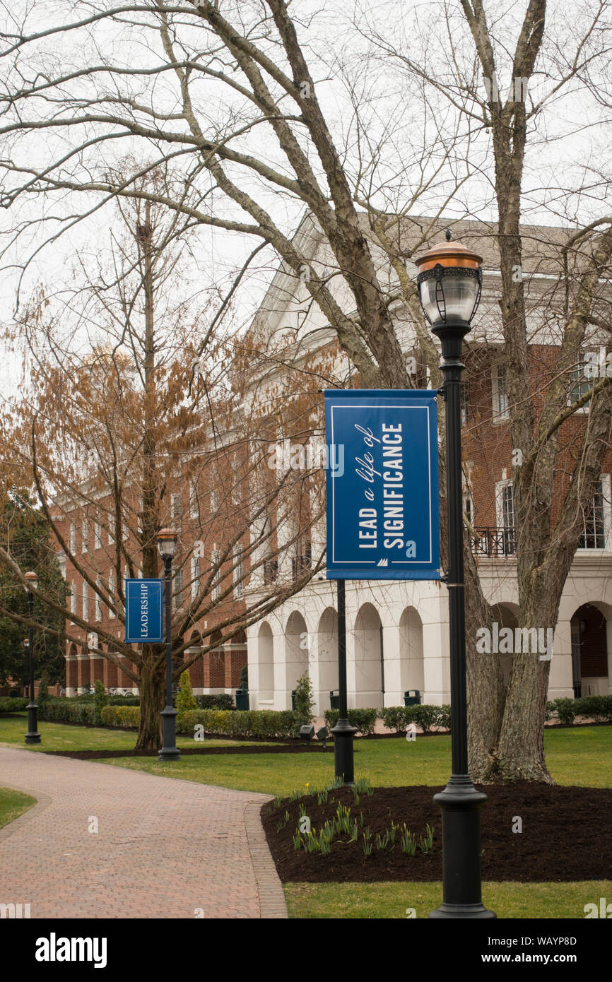 Christopher Newport University in Newport News VA Stock Photo Alamy