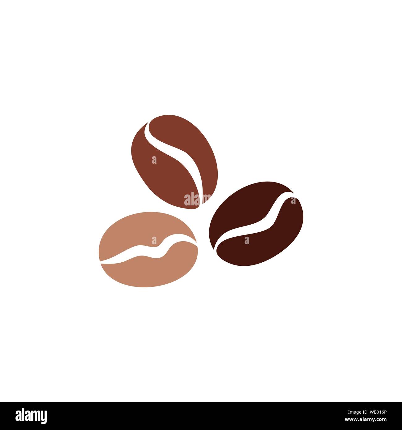 coffee bean icon vector illustration template Stock Vector Image & Art ...