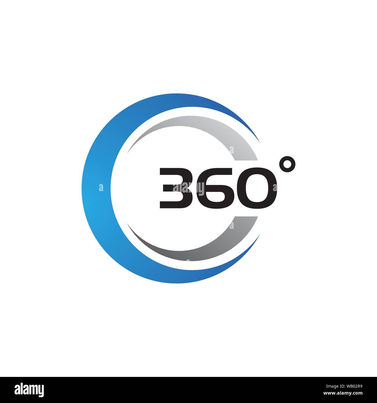 360 Degree View Related Vector Icons design template Stock Vector Image ...