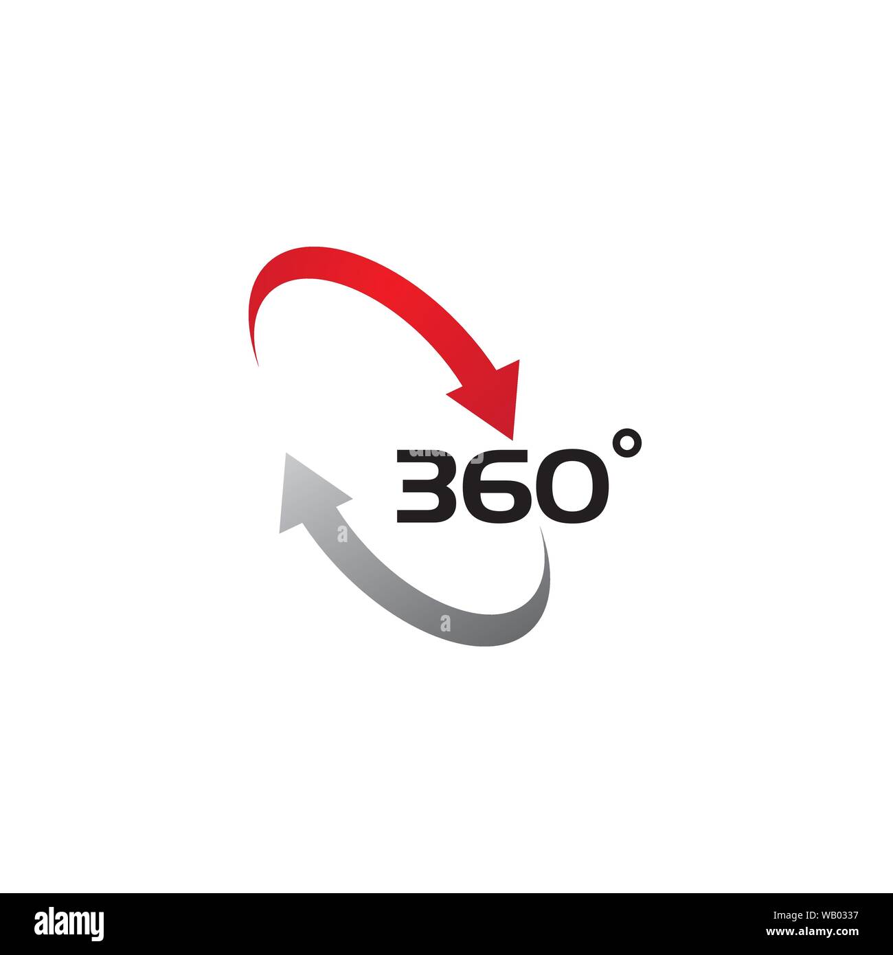 360 Degree View Related Vector Icons design template Stock Vector Image ...