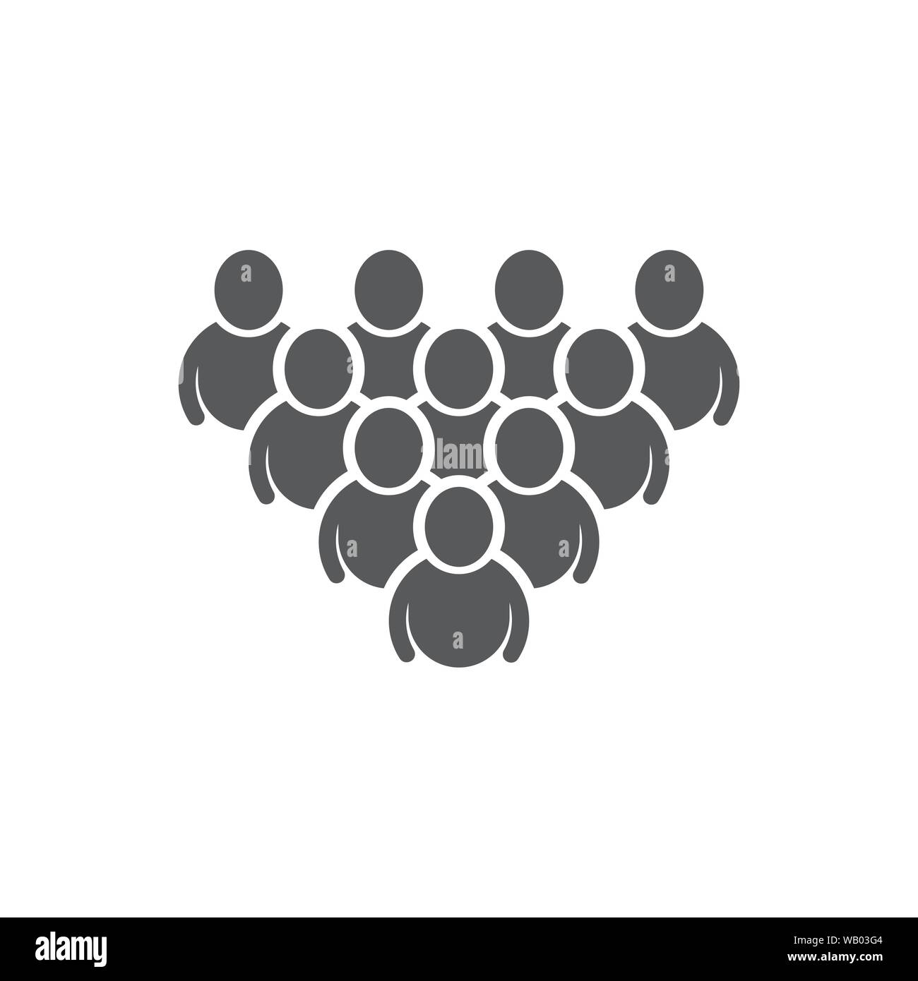 People Icon work group Vector illustration design Stock Vector Image ...