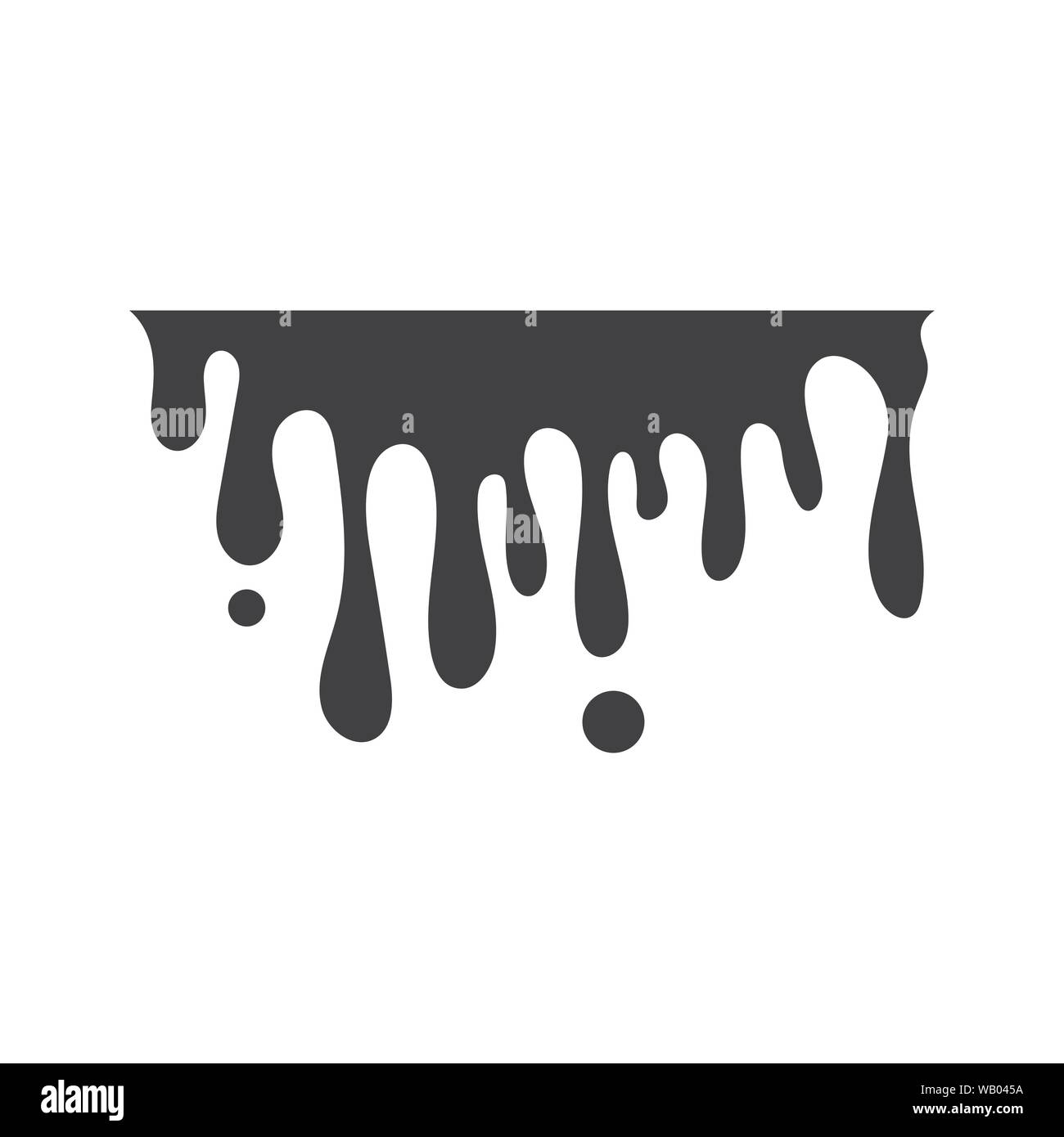 ink drop Vector icon design illustration template Stock Vector Image ...